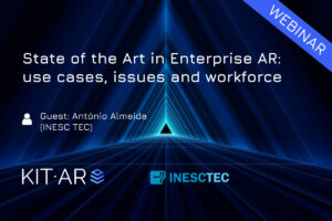 KIT-AR's webinar with the title: State of the Art in Enterprise Augmented Reality: use cases, issues and workforce