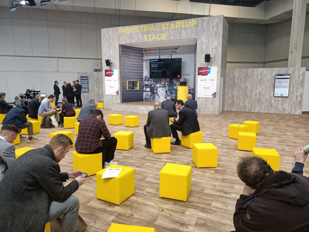 KIT-AR at Hannover Messe in the Industrial Startup Stage